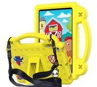Compatible with/Replacement for Honor Pad X8A / X8A Lite 2024 Heavy Duty Case Shockproof Cover DKBBX (Yellow)
