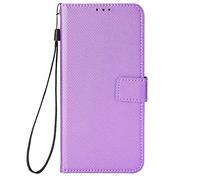Compatible with/Replacement for Nokia 108 4G 2024/HMD 105 5G PU Leather Wallet Case Flip Cover BYTXZS (Purple)