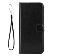 Compatible with/Replacement for Realme 7 5G/ V5 5G/Q2/K7X PU Leather Wallet Case Flip Cover BYTXFM (Black)