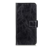 Compatible with/Replacement for Realme GT6/GT6T/GT NEO 6 PU Leather Wallet Case Flip Cover YBLFGFM (Black)