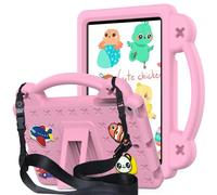 Compatible with/Replacement for TCL Tab 8 2gen 2024 Heavy Duty Case Shockproof Cover DKBBX (Pink)