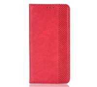 Compatible with/Replacement for Xiaomi Mi 6X/A2 PU Leather Wallet Case Flip Cover BYTXFM (Red)
