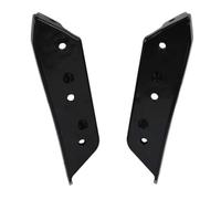 Compatible With Responder For Hybrid Base 2019-2020 Pair Left And Right Black Front Bumper Bracket Retainer Support HS7Z17C947AB Car front bumper bracket