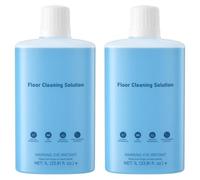 Compatible with Roborock Floor Cleaning Solution, 2-Pack 33.8 fl oz (1L) Each, Low-Foam & Streak-Free, Fresh Grapefruit & Tangerine Scent, for S7/S8/Saros/Q Revo/F25/Dyad Series