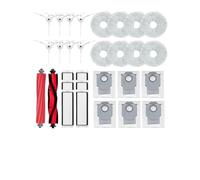 Compatible With Roborock Q Revo / P10 A7400RR Robot Vacuums Cleaner Main Side Brush Hepa Filter Mop Cloths Rag Dust Bag Parts Accessories(Set 7)