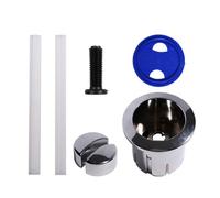 Compatible with Roca D1D Old Style Toilet Dual Flush Push Button with Plain Push Rods Short Body AH0002100R 822040001