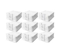 Compatible With Roidmi EVE Plus Robot Vacuum Cleaner Parts Dust Bag Garbage Storage Bag Replacement Accessories 9Pack