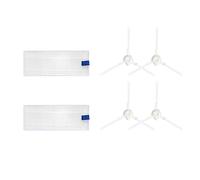 Compatible With Rowenta Tefal Explorer X-plorer 20 40 50 Series Compatible With Isweep X3 Robot Vacuum Cleaner Spare Parts Side Brush Hepa Filter Mop Rag (Color : Set B)