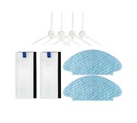 Compatible With Rowenta Tefal Explorer X-plorer 20 40 50 Series Compatible With Isweep X3 Robot Vacuum Cleaner Spare Parts Side Brush Hepa Filter Mop Rag (Color : Set G)