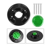 Compatible With S1000RR S1000R HP4 K1600GT K1600GTL R1200GS ADV R 1200 R CLASSIC HP2 Keyless Quick Release Tank Fuel Caps Gas Cover(Green-S)