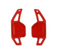 Compatible with S5 2009 2010; for Q7 2010; for RS6 2009; for S3 2014 2015; for Q5 Q5L 2010 2011 2012; Car Steering Wheel Shift Paddle Shifter Gear Shift Paddle(Carbon Red)