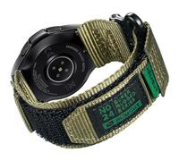 Compatible with Samsung Galaxy 45/44/40mm Watch6/ 5/5 Pro/4/, 46/42mm watch 4 Classic/ 45mm Watch 3 Band, Rugged Nylon Sports Strap With Woven Loop Design, Tough Replacement Band For Men Women