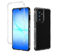 Compatible with Samsung Galaxy A26 Case Cover,3-in-1 Drop-Proof and Shock-Absorbing Compatible with Samsung Galaxy A17 4G/5G SM-A176B SM-A175F Phone Protective Case Black