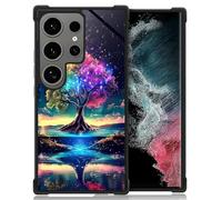Compatible with Samsung Galaxy S25 Ultra Case,Beautiful Rainbow Tree of Life Pattern S25 Ultra Soft TPU Bumper Desgin,Anti-Scratch Shockproof