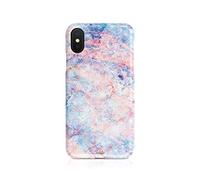Compatible with Samsung Galaxy S8 Tirita Hard Case Cover Iridescent Marble Holographic Opal Rainbow Granite