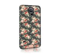 Compatible with Samsung Galaxy S9 Plus Tirita Hard Case Cover Shabby Chic Floral Retro Design Designer Pattern Snap-On Protective