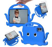 Compatible with Samsung Galaxy Tab A9+ / A9 Plus 11'' 2023 (SM-X210/X216/X218 Case, Lightweight Shockproof Kids Cover, Anti-Slip Corners Tablet Case with Shoulder Strap ZY (BLUE)