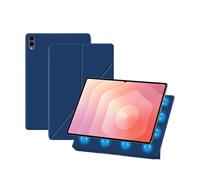 Compatible with Samsung Galaxy Tab S11 Ultra 14.6 inch SM-X936 2025 Tablet Magnetic Case Multi-Viewing Slim Cover with Auto Sleep(Dark Blue)