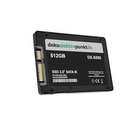 Compatible with Samsung NP350V5C-A04PL NP530U3C-K02DE NPE5510-S01IT | 512GB SSD 2,5 Inch SATA3 Solid State Drive for