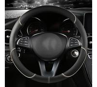 Compatible With Scenic For Clio For Laguna 2 3 4 5 For Kangoo For Fluence For Megane 37-38 Cm/14.5-15 In Car Steering Wheel Decoration Steering Wheel Trim Cover(O Shape/3)