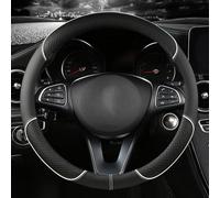 Compatible With Scenic For Clio For Laguna 2 3 4 5 For Kangoo For Fluence For Megane 37-38 Cm/14.5-15 In Car Steering Wheel Decoration Steering Wheel Trim Cover(O Shape/7)