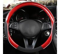 Compatible With Scenic For Clio For Laguna 2 3 4 5 For Kangoo For Fluence For Megane 37-38 Cm/14.5-15 In Car Steering Wheel Decoration Steering Wheel Trim Cover(O Shape/9)