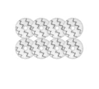 Compatible With SDJ06RM EVA Self-Cleaning Emptying Robot Vacuum Replacement Spare Parts Hepa Filter Side Brush Mop Cloths Rag(8 Mops)