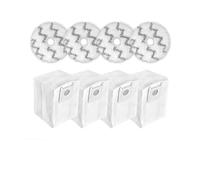 Compatible With SDJ06RM EVA Self-Cleaning Emptying Robot Vacuum Replacement Spare Parts Hepa Filter Side Brush Mop Cloths Rag(Set C)