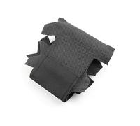 Compatible With Seat For Exeo 2009 2010 2011 2012 Hand-stitched Soft Suede Car Interior Steering Wheel Cover Trim(Black)