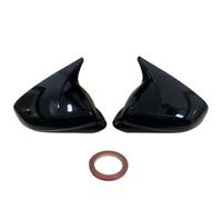 Compatible With Seat For Leon 2020-2024 1 Pair Side For Wing Mirror Cover Caps Rearview Trim Add-on Rear View Side Mirror Cap