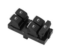 Compatible With Seat For Leon Car Window Switch 5G0959857D 5G0959857C Auto Interior Trim Power Control Automobile Accessories Car Window Switch Button(5G0959857C chrome)