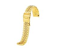 Compatible With Seiko PADI SRPE99K1 SRP777J1 SRPA21J1 Watch Strap Curved End Stainless Steel Watchband Wrist Belt Silver Black Gold