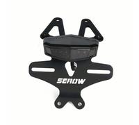Compatible with SEROW 250 XT 250 2018-2023 License Plate Holder Rear Fender Eliminator XT250 Tail Tidy LED Integrated Tail Brake Light Indicator Turn Signal Kit(Smoke)