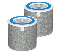 Compatible with Shark，HP102 HP100,HP102，HC450,HC451,HC452,HC455,H13 Air Purifier Replacement Filter(2pcs)