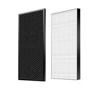 Compatible With Sharp Air Purifier Accessories FZ-D40HFE FZ-D40DFE KC-D40E-W KC-D50 KC-E50 KC-F50 KC-E40 Replacement Activated Carbon Filter (Color : HEPA Carbon)