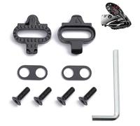 Compatible with Shimano SPD Cleats for Cycling Shoes - 2 Pcs SM SH51 Bike Cleats for Indoor, Mountain and Outdoor Road Cycling - Non-Slip