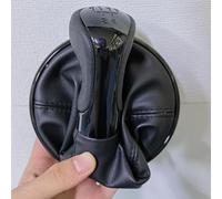 Compatible with Skoda for Fabia 2 MK2 for Combi for Scout for Roomster 2006 2007 2008 2009 2010 Car Gear Shift Knob Lever Boot Car Gear Knob(Black)