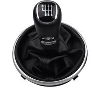 Compatible with Skoda for Fabia II MK2 for Combi for Scout 2007 2008 2009 2010 2011 2012 2013 2014 Manual 5/6 Speed Gear Shift Knob Handle Shifter Car Gear Knob(6 Speed)
