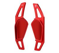 Compatible With Skoda For Kodiaq Car Steering Wheel Shift Paddle Extend Shifters Sticker Gear Shift Paddle Cover Shift Paddle Extender interior Accessories (Color : Red)