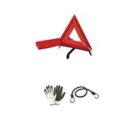 COMPATIBLE WITH SKODA OCTAVIA STATION EMERGENCY FOLDING TRIANGLE RED FLUO WITH CROSS BASE AND RIGID HOUSE, EUROPE APPROVED
