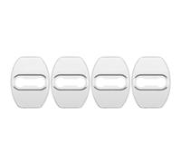 Compatible with Smart 451 453 for Fortwo for Forfour Car Door Lock Cover Interior Accessories Car Modification(Style A2)