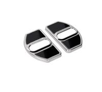 Compatible with Smart 451 for Fortwo for Forfour 2016 2017 2018 2019 2020 Car Door Lock Cover Case Sticker Accessories Car Modification(Black)