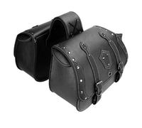 Compatible with Softail for Shadow for V-Star Motorcycle Saddlebags Throw Over Side Bag Luggage Storage Tool Bags Accessories Motorbike Panniers(Black)