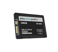 Compatible with Sony Vaio VPCCW VPC-EB1J8E/WI VGN-AX580G | 256GB SSD 2,5 Inch SATA3 Solid State Drive for