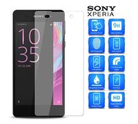 Compatible with Sony Xperia 10 (2019) I3113 - MobiBax Prime Laser Cut Custom Made Transparent 100% Real Tempered Glass Screen Protector/HD Shatter Proof Anti Scratch 9H Hardness
