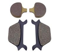 Compatible With Sportster For Softail Series 1988-1999 1 Set Motorcycle Front And Rear Brake Pads Kits Brake Disks Motorbike Pad Brakes Motorbike Brake Pads