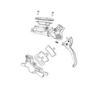 compatible with SRAM Mineral brake fluid replacement kit MAVEN/MOTIVE/DB8/DB6/DB