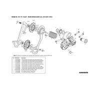 compatible with SRAM Replacement of rollers for gearbox X9/X7/GX