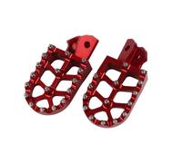 Compatible With Sting R TL4000 MX MX3 MX4 Electric Motorcycle Models Aftermarket Replacement Footrest Footpegs Foot Pegs Rests Pedal Parts(Red)