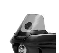Compatible With Street For Bob For FXBB For FXBBS 2018 2019-2024 Motorcycle Headlight Fairings Windshield Clear Windscreen Wind Deflectors Front Fairinag Win Deflector(Grey,56cm)